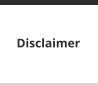 Disclaimer